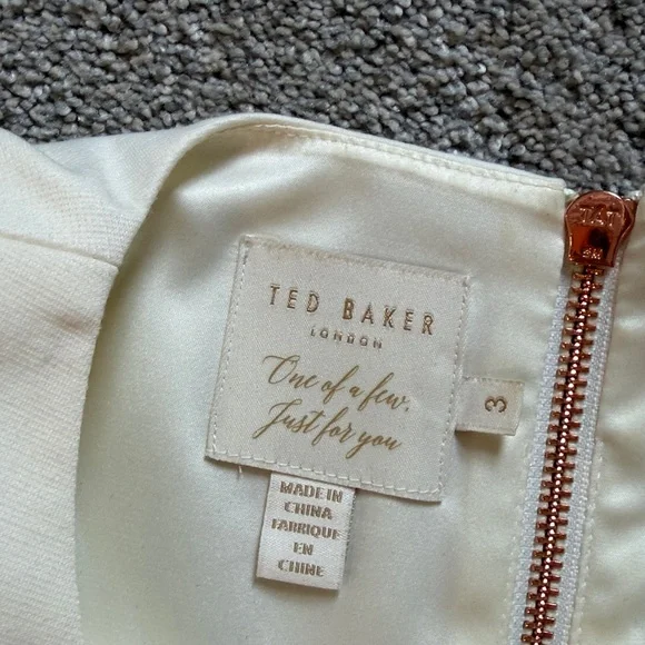 Ted Baker Aqua, Pink and Green Floral & Bird Pencil Skirt - Picture 4 of 6